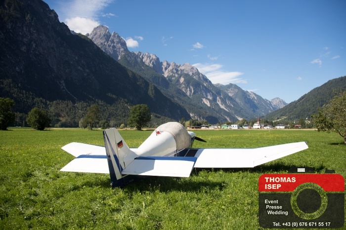 Start eines Kleinflugzeuges in Lienz nach Notlandung (17.7.2016)_8