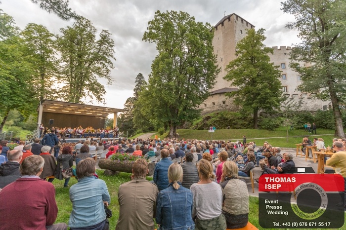 Konzert Stadtmusik Lienz beim Schloss Bruck (6.8.2016)_1