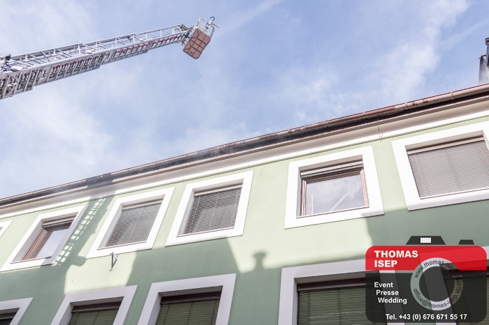 Feuerwehrübung Stadt lienz in der Schweizergasse (21.10.2017)_8