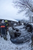 Fahrzeugabsturz Oberlienz (3.1.2016)