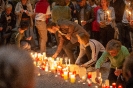 ein Lichtermeer für Familie Magomedov (23.9.2018)