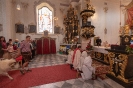 Prozession mit Widder zur Wallfahrtskirche Lavant (15.4.2018)